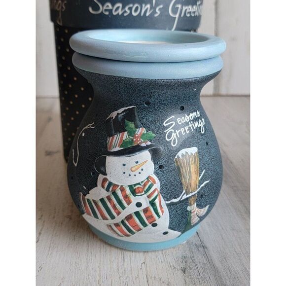 Lang Frosty greetings Melting Pot 2005 Xmas Decor Snowman - Picture 2 of 10